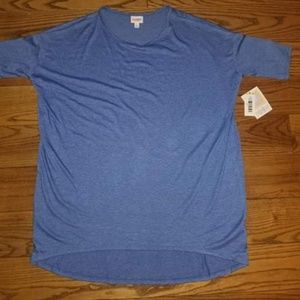 New with tags Lularoe Irma size Large blue